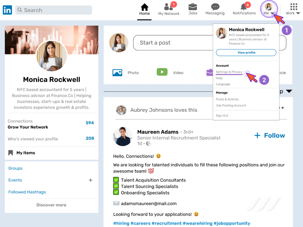 How To Change Email On Linkedin