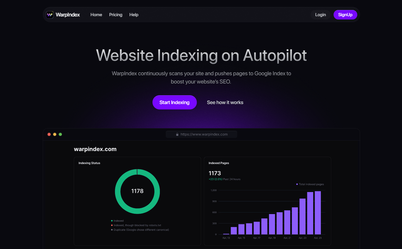 WarpIndex Review