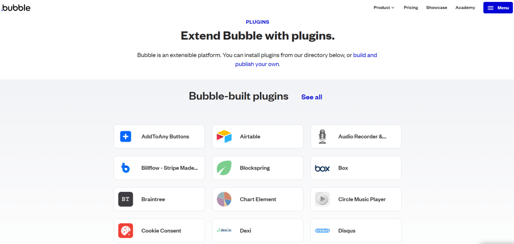 Bubble visual programming review