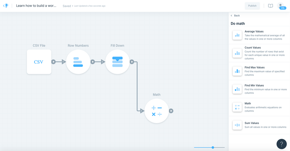 Bubble workflow automation review