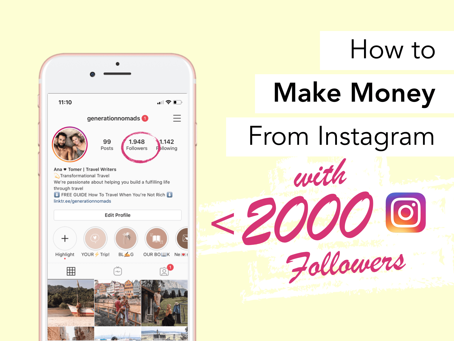 Can You Make Money With 2,000 Followers?