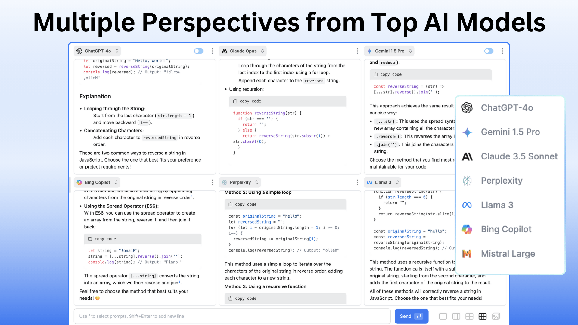 chatplayground ai comparing ai outputs review