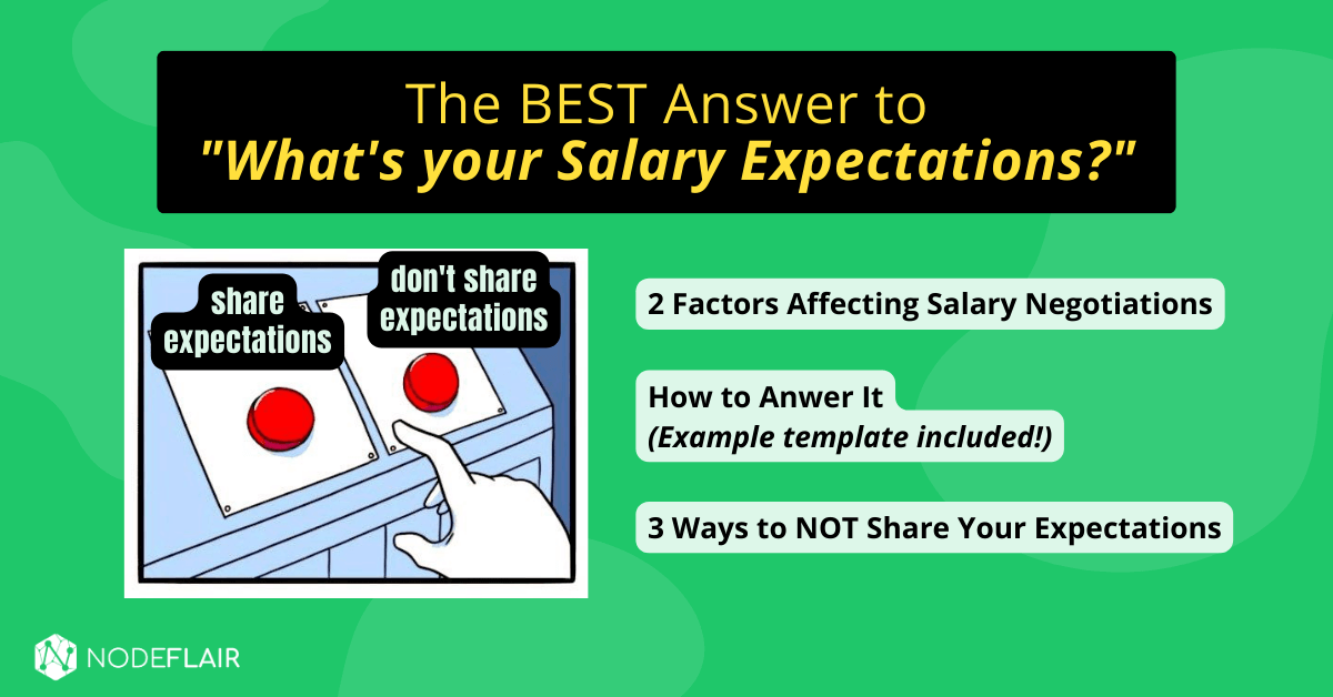 How to Answer Expected Salary?