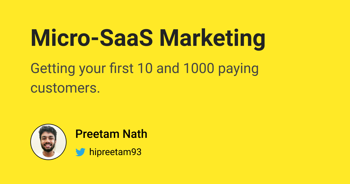 How To Get Your First 1000 Paying Saas Customers