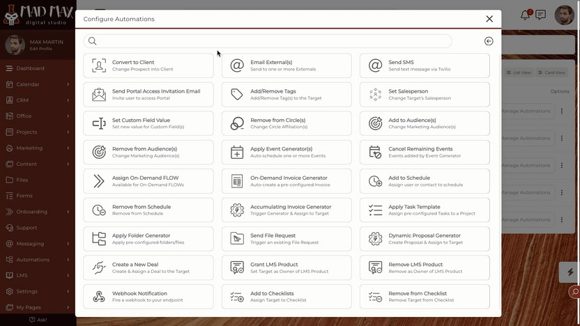 SuiteDash automated invoicing features review