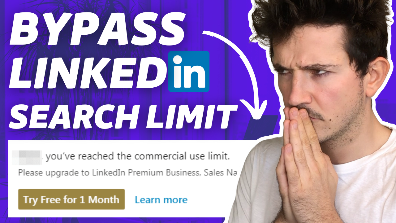 What is Linkedin Monthly Limit?